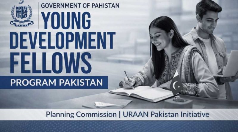 Young Development Fellows Program 2025 by Planning Commission Pakistan under URAAN Pakistan initiative for graduate youth
