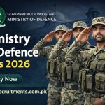 Ministry of Defence Jobs 2026 Government of Pakistan